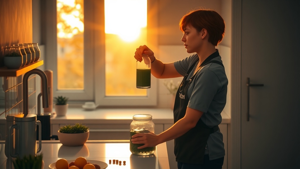 A morning supplement ritual that displaced the efficacy question.
